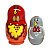 Матрёшка 4 в 1Сказка Золотое яичко RNToys Д-321